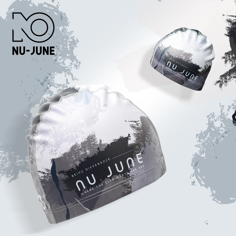 Swim Hat Silicone - Nujune yüksek elastik yüzme kapaklar yetişkin