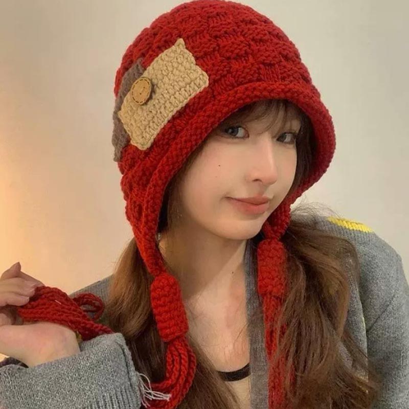 Winter Trapper Hat - Kulaklıklı Balaklava Şapka Kadınlar İçin Kışlık