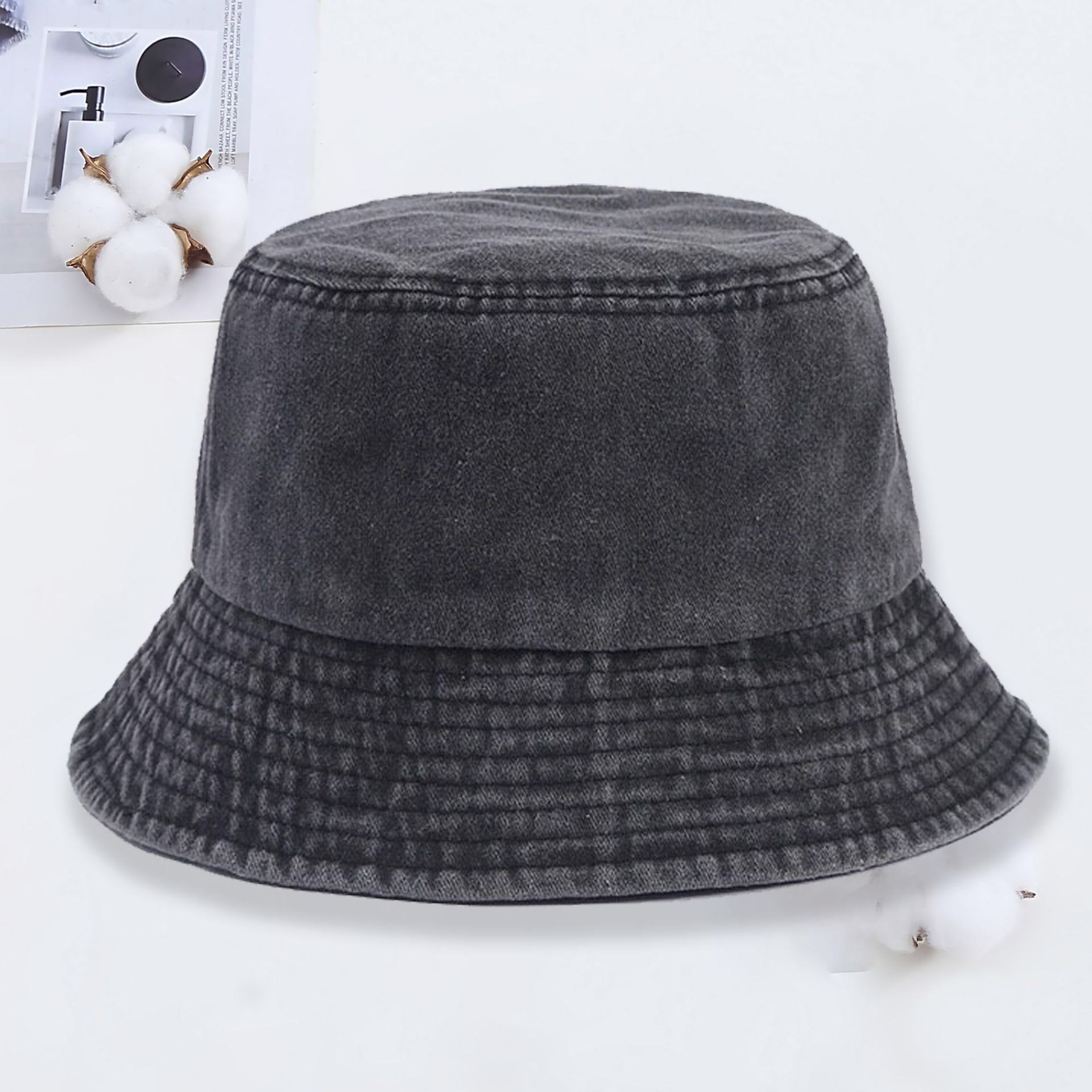 Özel Logolu Kot Kova Şapka, Mo - Bucket Hat Cotton incelemesi ve fiyatı