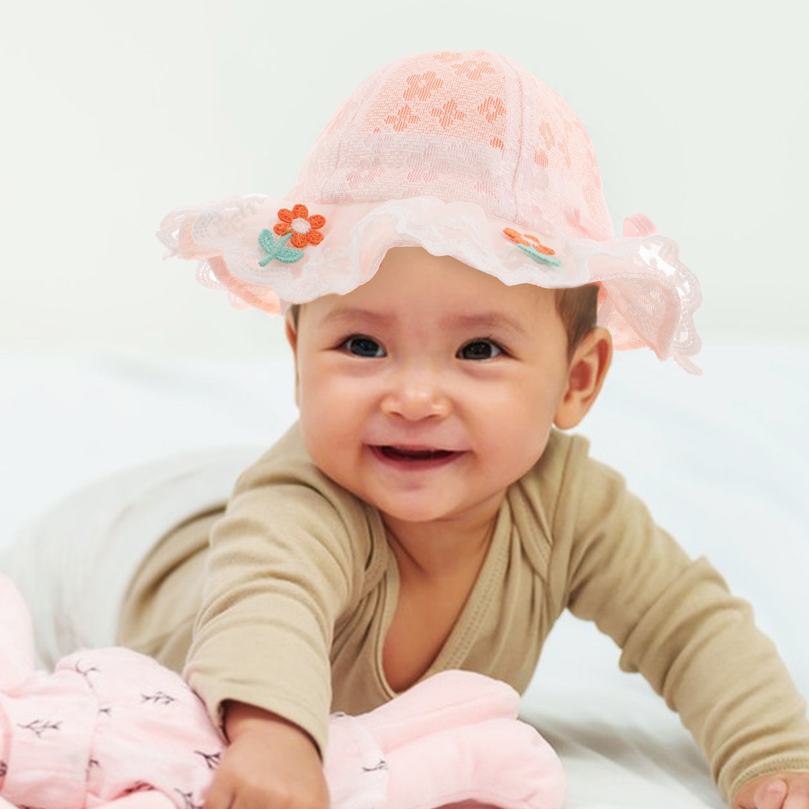 Bebek Kız Çocuk Yazlık Şapka,  - Sun Hat Wide Brim incelemesi ve fiyatı